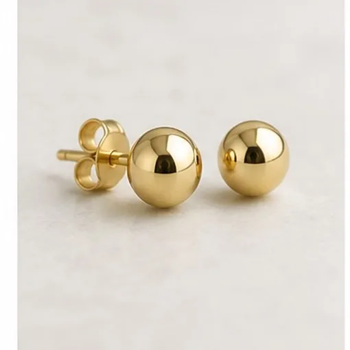 3 mm Ball Studs — Sterling Silver