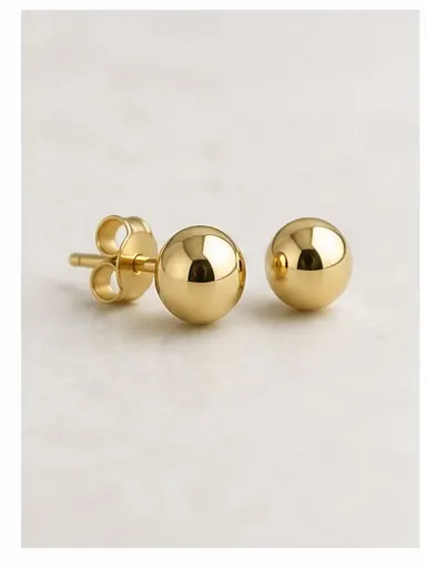 3 mm Ball Studs — Sterling Silver